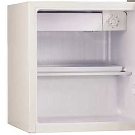 White BLACK+DECKER BCRK17W Compact Refrigerator Energy Star Single Door Mini Fridge with Freezer 1.7 Cubic Ft.